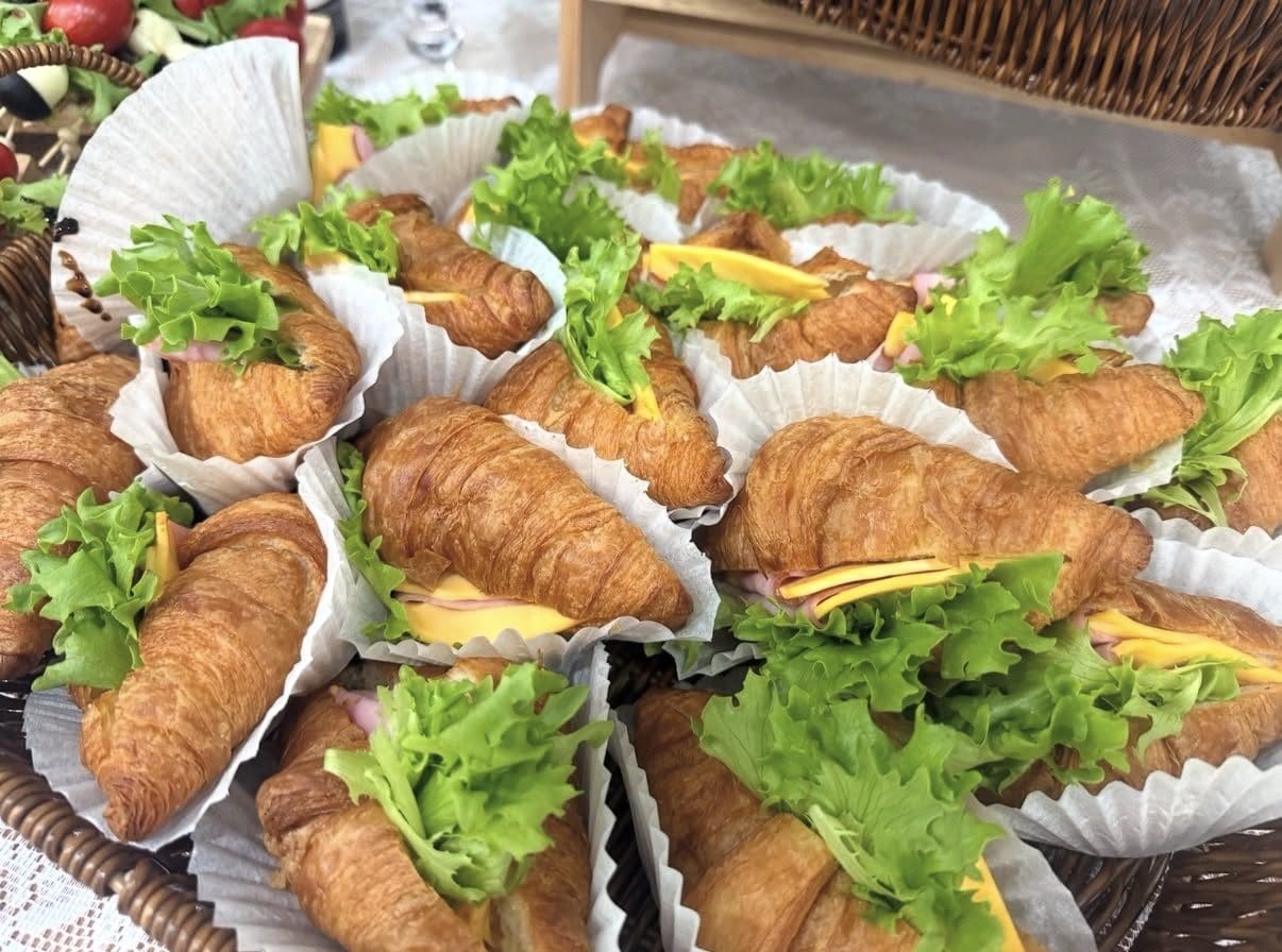 크로와상 샌드위치 케이터링